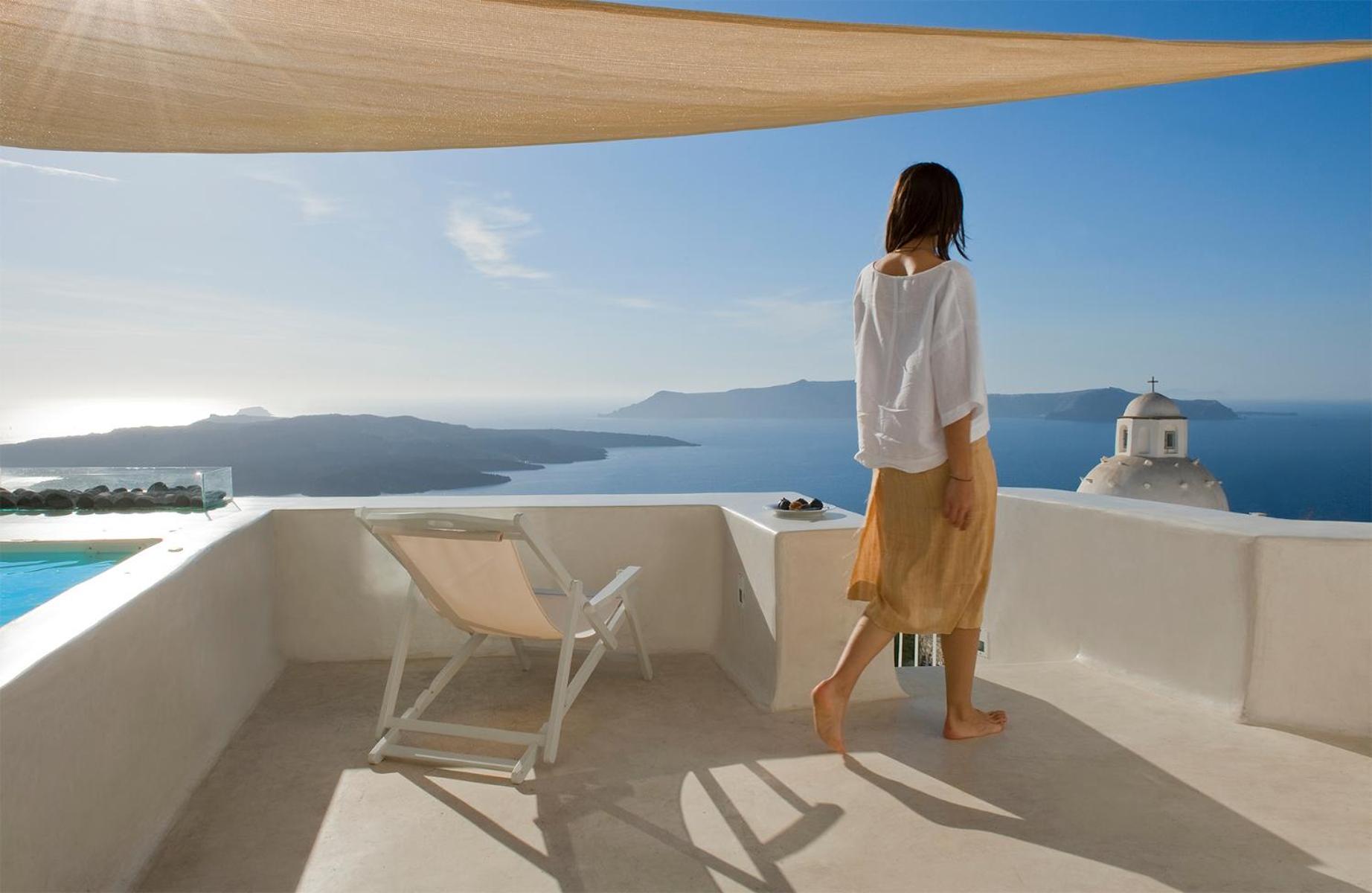 Aesthesis Boutique Villas Fira Zimmer foto