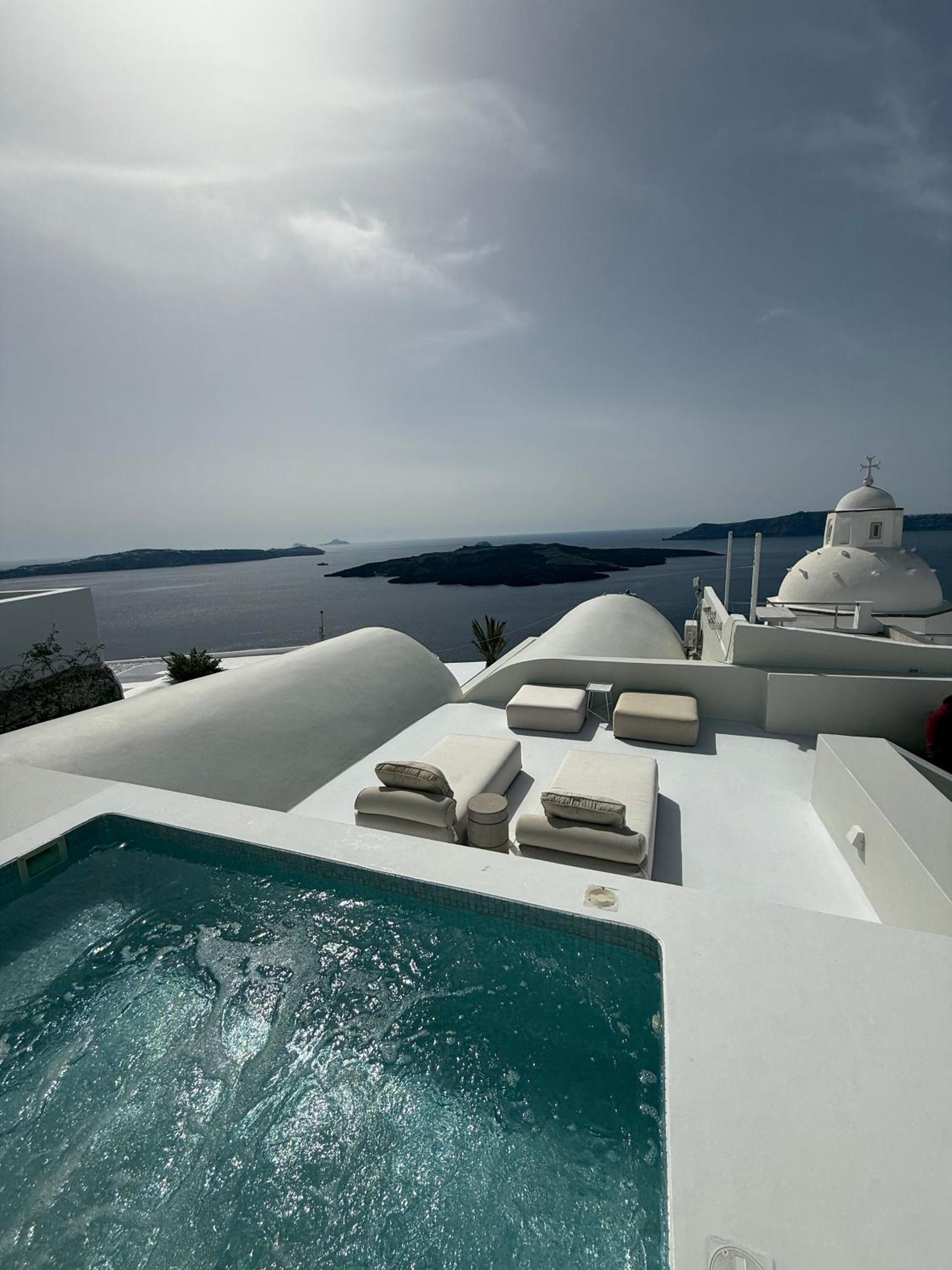 Aesthesis Boutique Villas Fira Exterior foto